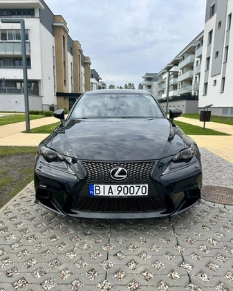 Lexus IS cena 88900 przebieg: 138700, rok produkcji 2015 z Białystok małe 67